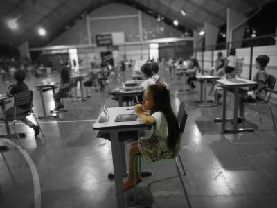 Noite de AutÃ³grafos dos alunos do Jardim 2 da Escola AluÃ­sio Maier foi um verdadeiro sucesso